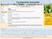 alternative-dictionaries.net alternative-dictionaries.net