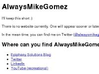 alwaysmikegomez.co.uk