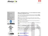 Always "On" UPS Systems Inc. - Uninterruptible Power Supplies and Power Quality Products -- Home Always "On" UPS Systems Inc. - Uninterruptible Power Supplies and Power Quality Products -- Home