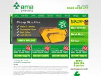 Skip Hire UK, Cheap Skip Hire Prices - AMA Waste Skip Hire UK, Cheap Skip Hire Prices - AMA Waste