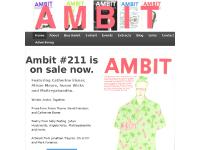 Ambit magazine Ambit magazine