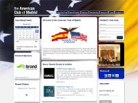 americanclubofmadrid.com Calendar, Sponsors, Links