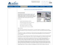Video Surveillance : Acadian Monitoring Services Video Surveillance : Acadian Monitoring Services