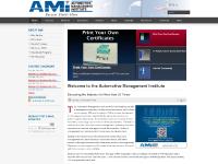 What is an AAM?, Educational Programs, AMI Graduates, Courses What is an AAM?, Educational Programs, AMI Graduates, Courses