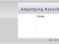 Amplifying Records Amplifying Records