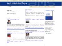 Annals of Maxillofacial Surgery : Free full text articles from Ann Maxillofac Surg Annals of Maxillofacial Surgery : Free full text articles from Ann Maxillofac Surg