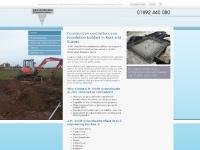 Construction Contractors - Kent & Sussex | A.M. Smith Groundworks
