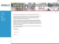Advanced Machinery & Technology Chemnitz GmbH: AMTECH high throughput technology Advanced Machinery & Technology Chemnitz GmbH: AMTECH high throughput technology