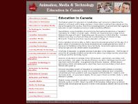 Animation, Media and Technology Education in Canada