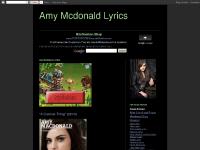 Amy Mcdonald Lyrics Amy Mcdonald Lyrics