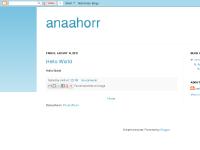anaahorr.blogspot.com - anaahorr anaahorr.blogspot.com - anaahorr