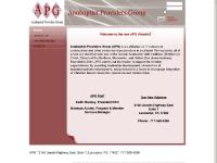 Anabaptist Providers Group (APG) - Home Anabaptist Providers Group (APG) - Home