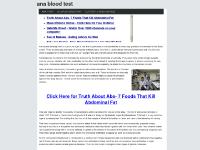 anabloodtest.net antinuclear antibody test, butterfly rash on face, ana blood test