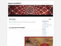 Espacio de ANAILY | Just another WordPress.com site Espacio de ANAILY | Just another WordPress.com site
