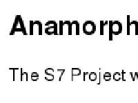 anamorph - PlaceHolder for anamorph.com