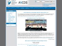 Home Page of the ANCDS Website Home Page of the ANCDS Website