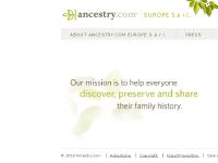 ancestryeurope.lu Copyright, Fraud Prevention, United States
