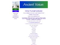 ancientvoices.co.uk ancientvoices.co.uk
