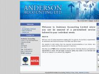 anderson-accounting.co.uk Accountancy Services, How To Find Us, Website by Zonkey