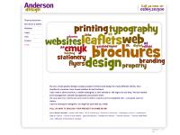 Anderson Design Oxford - Brochure, flyer, leaflet, logo, print and website design Anderson Design Oxford - Brochure, flyer, leaflet, logo, print and website design