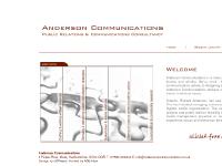 andersoncommunications.co.uk Recent Activity, Experience, writing of communications materials andersoncommunications.co.uk Recent Activity, Experience, writing of communications materials