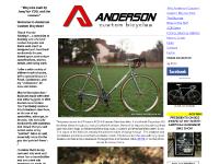 andersoncustombicycles.com anderson bikes, anderson custom bicycles, custom bicycles