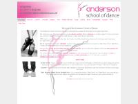 Homepage - Anderson Dance