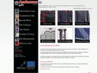 Kilt Hire, Scottish Tartans, Anderson Kilts Dumfries