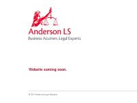 andersonlegal.co.uk andersonlegal.co.uk
