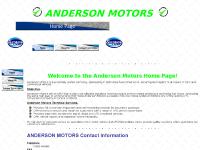 ANDERSON MOTORS Home Page ANDERSON MOTORS Home Page