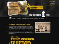 Anderson Paving INC - Home