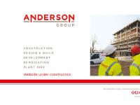 Anderson Group - Coming Soon Anderson Group - Coming Soon