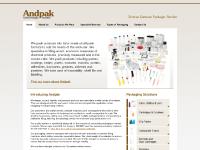 Contract packaging service tailored to your exact needs. Andpak Contract packaging service tailored to your exact needs. Andpak