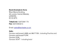 andrades - Andrade & Sons andrades - Andrade & Sons