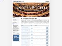 Andrea Bocelli Tour - 2013 Andrea Bocelli tickets Andrea Bocelli Tour - 2013 Andrea Bocelli tickets