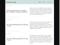 Andrea Niosi's Blog | Teaching | Learning | Collaborating