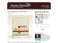 Stampin' Up! Project Ideas - Andrea Walford, Sunny Stampin' Blog, Canada