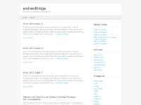 andrewBridge | Explaining the web's discombobulations.