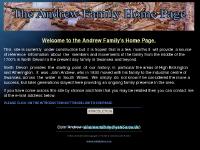 Andrew Family home page Andrew Family home page