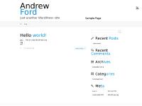 Andrew Ford ← Just another WordPress site Andrew Ford ← Just another WordPress site
