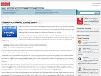 Design Fails, Security Fails, Comodo SSL Certificate Authority Breach, The anatomy of a DoS attack  Design Fails, Security Fails, Comodo SSL Certificate Authority Breach, The anatomy of a DoS attack