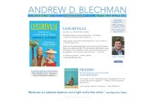 Andrew D. Blechman - author of LEISUREVILLE and PIGEONS