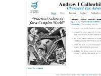 Andrew Callowhill Chartered Tax Adviser: tax advice, consultancy and investigation management Andrew Callowhill Chartered Tax Adviser: tax advice, consultancy and investigation management