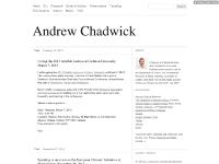 PhD Students, Andrew Chadwick, Text, School of Journalism and Communication