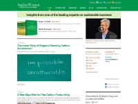 andrewwinston.com Andrew Winston, Green to Gold, Eco-advantage