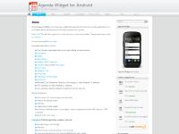 Agenda Widget for Android Agenda Widget for Android