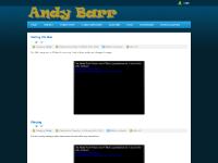 andy-barr.co.uk Andy, Andrew, Barr