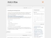 Andy's Blog | Just another WordPress.com weblog Andy's Blog | Just another WordPress.com weblog