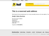 Reserved web address for Andy's Auto Services &raquo; Yell.com