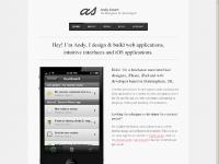 Freelance Interface designer and iPhone / iPad developer, Birmingham UK : Andy Smart Freelance Interface designer and iPhone / iPad developer, Birmingham UK : Andy Smart